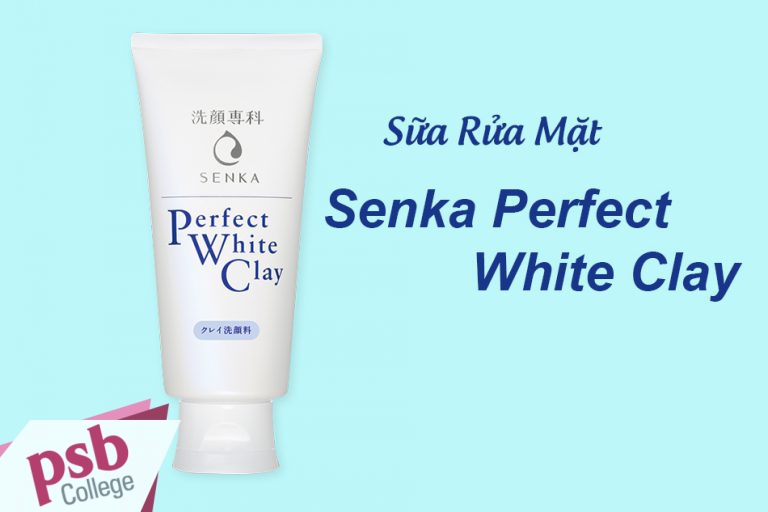 Sữa Rửa Mặt Senka Perfect White Clay