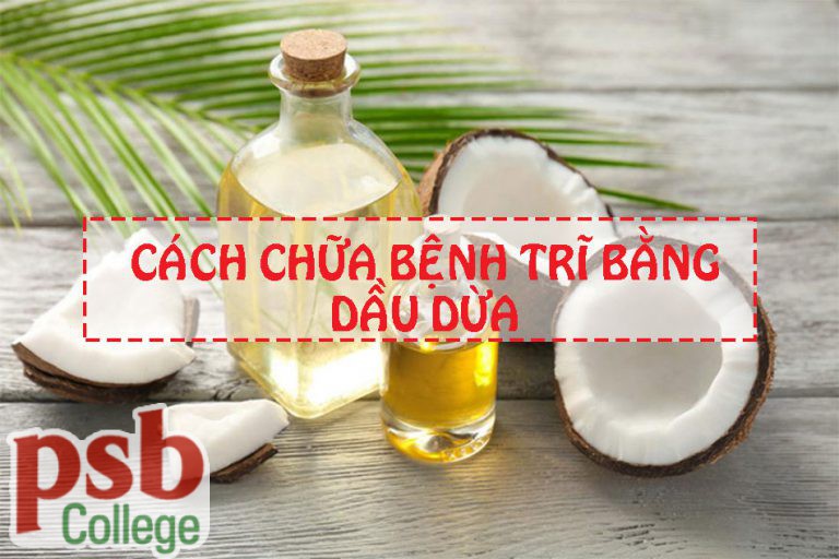 Hình ảnh chữa bệnh trĩ bằng dầu dừa