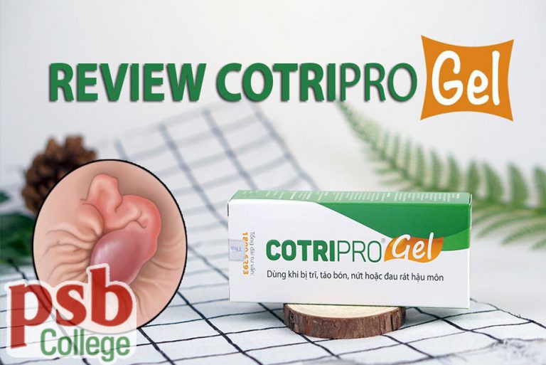 Gel bôi trĩ Cotripro Gel