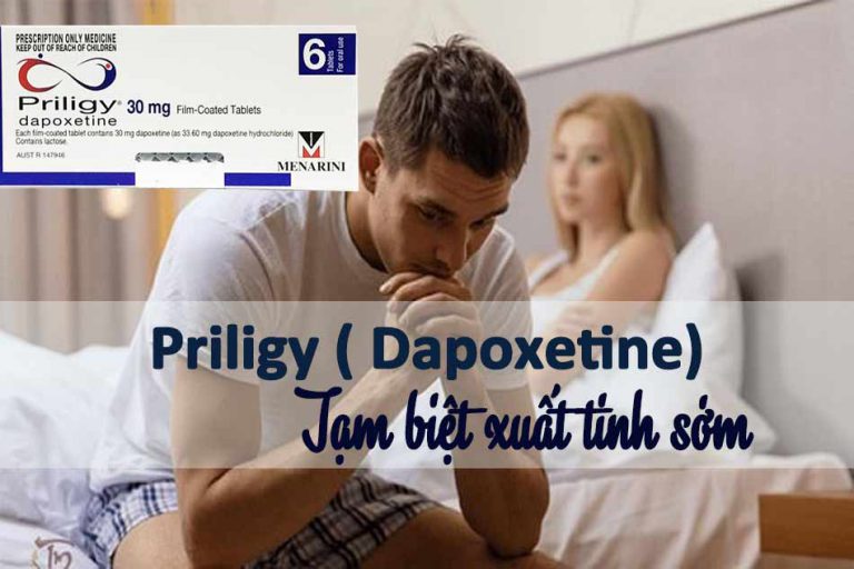 Dapoxetine - tạm biệt xuất tinh sớm