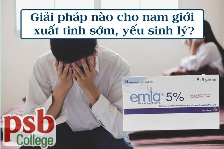 Emla Cream 5% - giải pháp cho nam giới yếu sinh lý