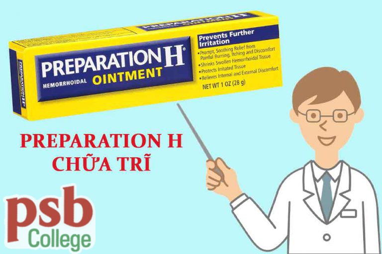 Thuốc Preparation H chữa trĩ