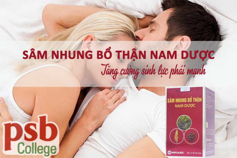 Sâm nhung bổ thận Nam Dược tăng cường sinh lực phái mạnh