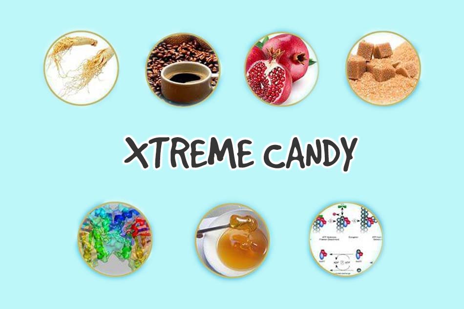 Hình ảnh Kẹo Sâm Xtreme Candy