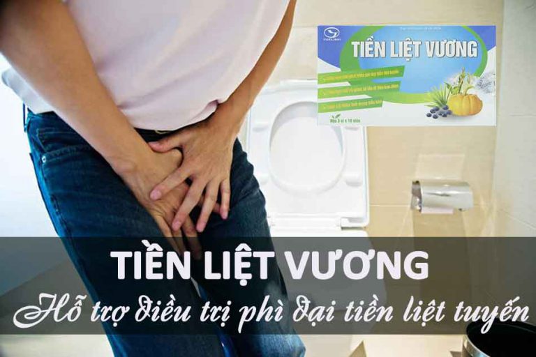 Tiền liệt vương - Hỗ trợ điều trị phì đại tiền liệt tuyến