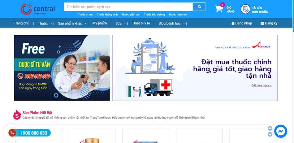 Giao diện website thân thiện với người dùng