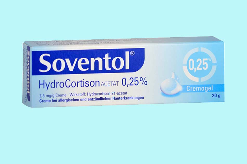 Sử dụng Hydrocortison 0.25% có tác dụng chống viêm 