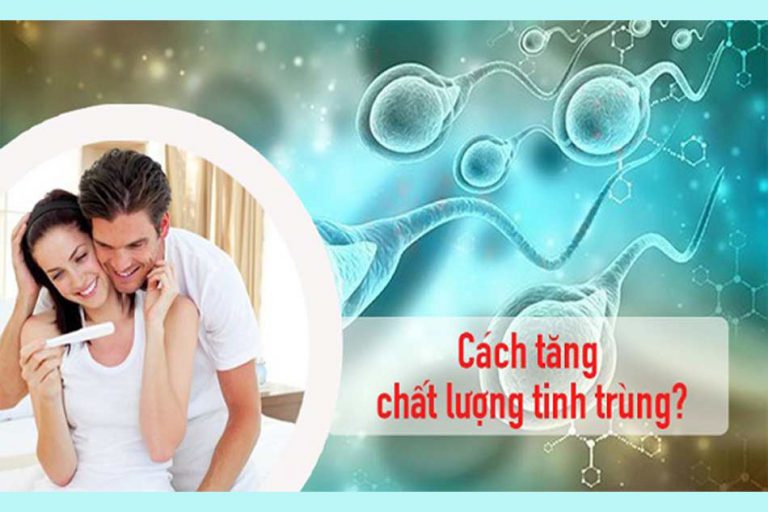 Tăng chất lượng tinh trùng bằng cách nào?