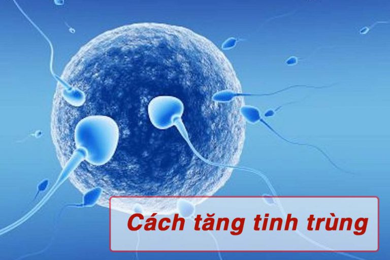 Cách tăng tinh trùng