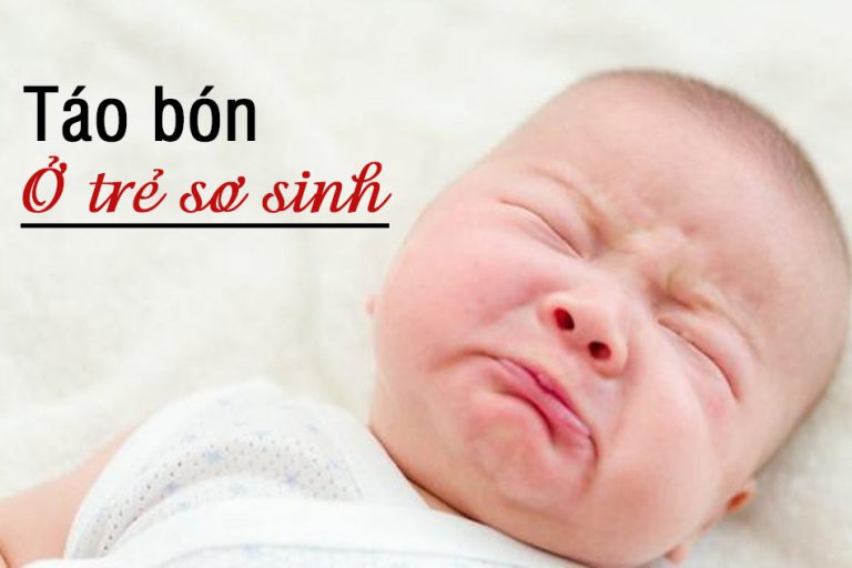 Táo bón ở trẻ sơ sinh