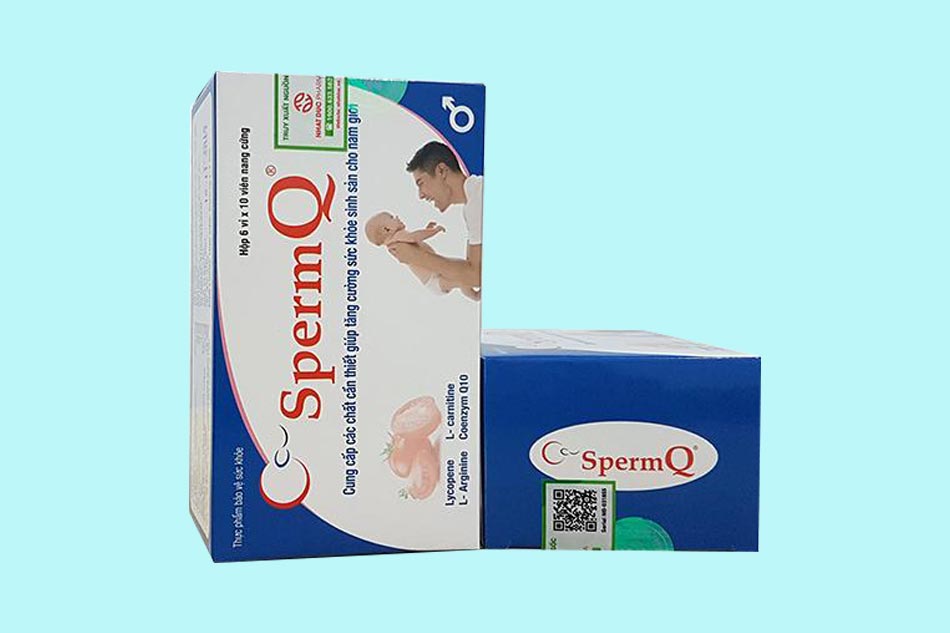 SpermQ - cải thiện số lượng và chất lượng tinh trùng